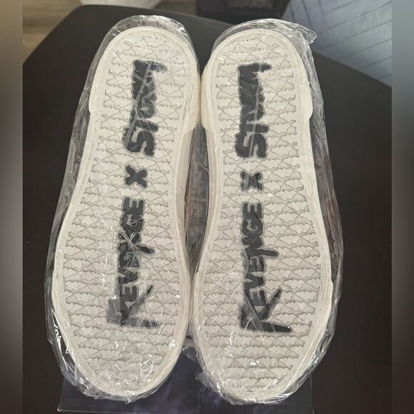 Revenge x Storm High Top Black Flame Sneakers - Picture 6 of 11